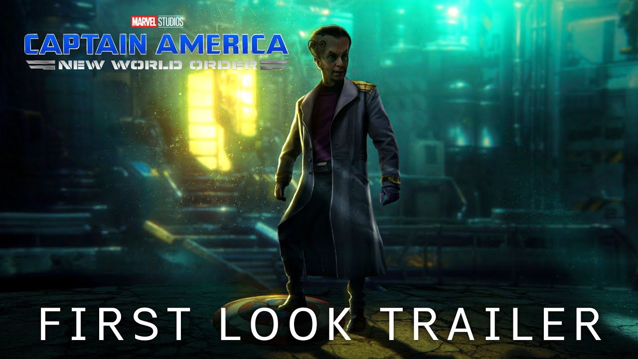 CAPTAIN AMERICA 4 NEW WORLD ORDER First Look Trailer (2024) Marvel