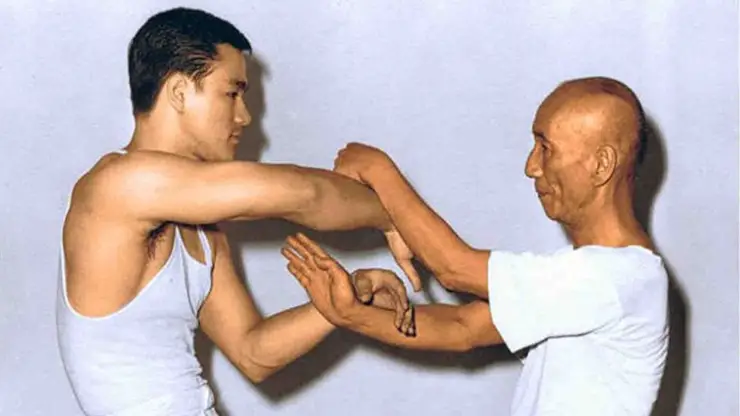 Ip Man and bruce Lee